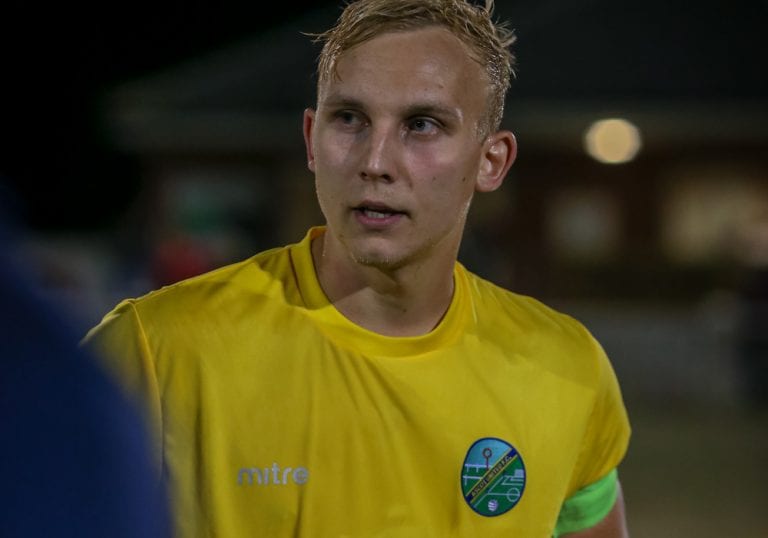 Ascot United captain Louis Bouwers. Photo: Neil Graham.