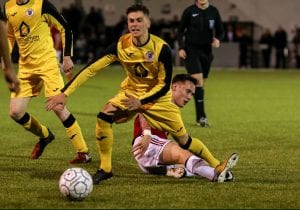 Brackley Town Saints against Bracknell Town