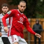 Bracknell Town striker Liam Ferdinand. Photo: Neil Graham.