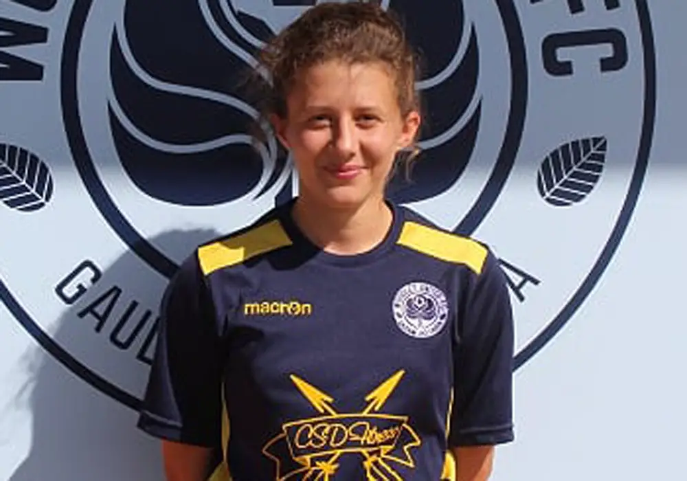 Maddie Sawyer. Photo: Woodley United FC.