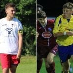 Adam Forder and James Richardson. Photos: Shooting Stars and supplied by Ascot United FC.