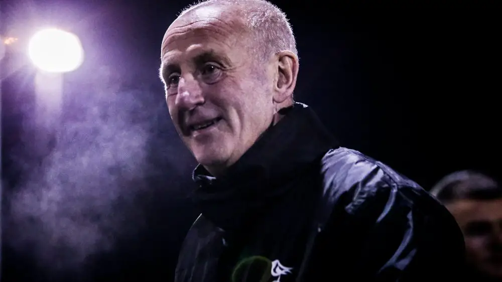 Bracknell Town manager, Geoff Warner. Photo: Neil Graham.