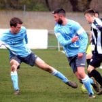 Woodley United vs Pewsey Vale. Photo: Peter Toft.