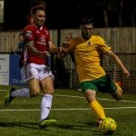 Bracknell Town vs Horsham in the Velocity Cup. Photo: Neil Graham.