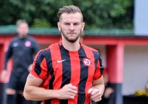 Sandhurst Town's Sam Green. Photo: Andrew Ormerod.