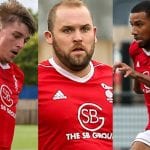 Left to right: Johnny Hathaway, Matty Day and Ash Artwell. All photos by Neil Graham.