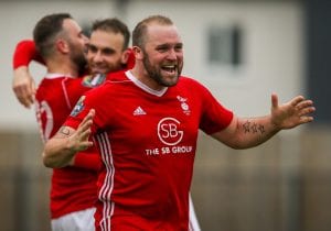 Bracknell Town centre back Matty Day. Photo: Neil Graham.