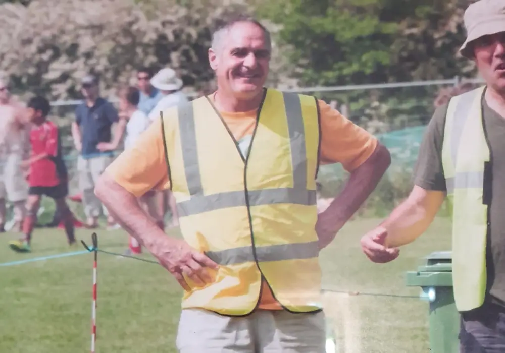 Bobby Ellis. Photo supplied by Binfield FC