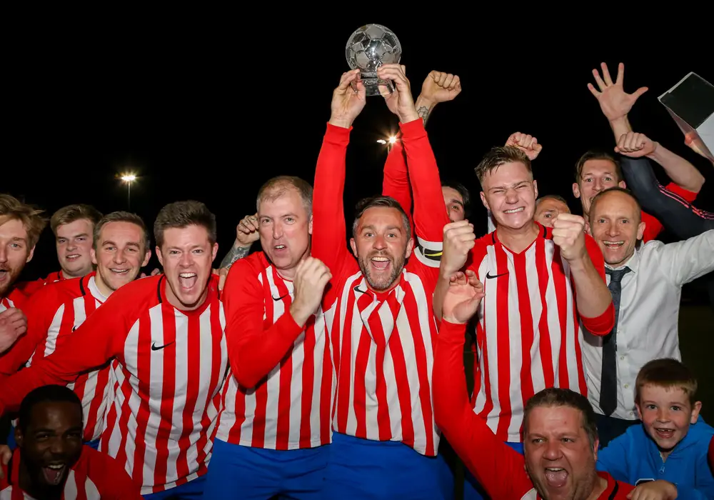 Crownwood Dukes celebrate. Photo: Neil Graham.