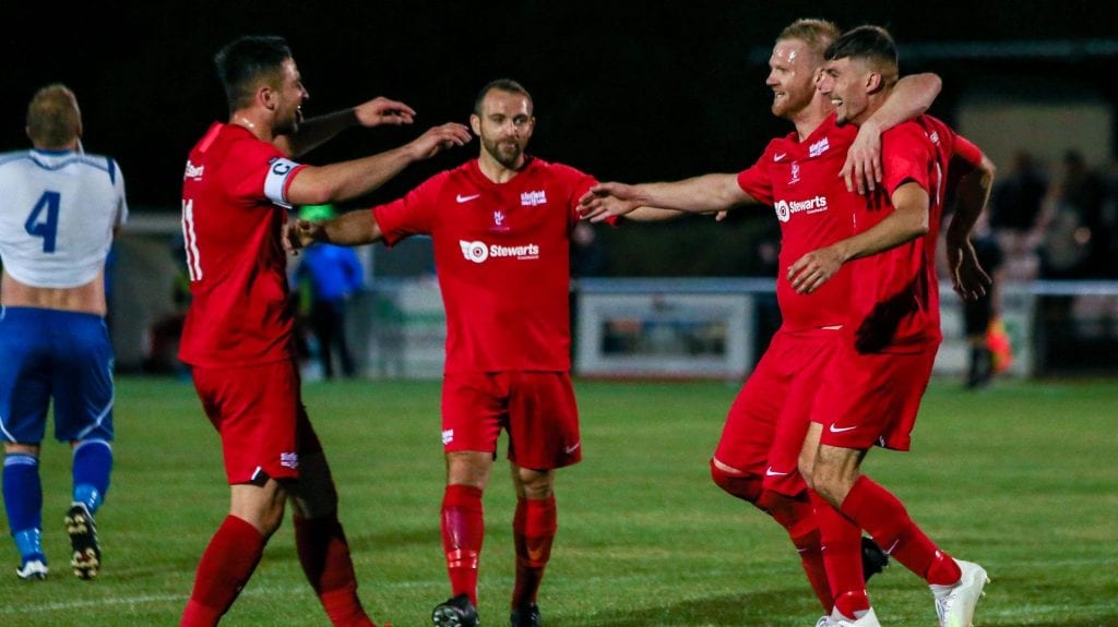 Cropped Binfield celebrate Josh Helmores goal 1.jpg