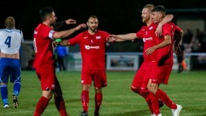 Cropped Binfield celebrate Josh Helmores goal.jpg