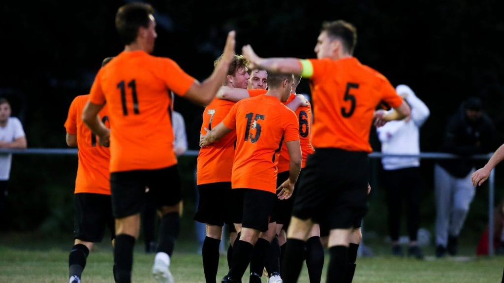Cropped The Wokingham Emmbrook first goal at Lowther Road celebrated.jpg