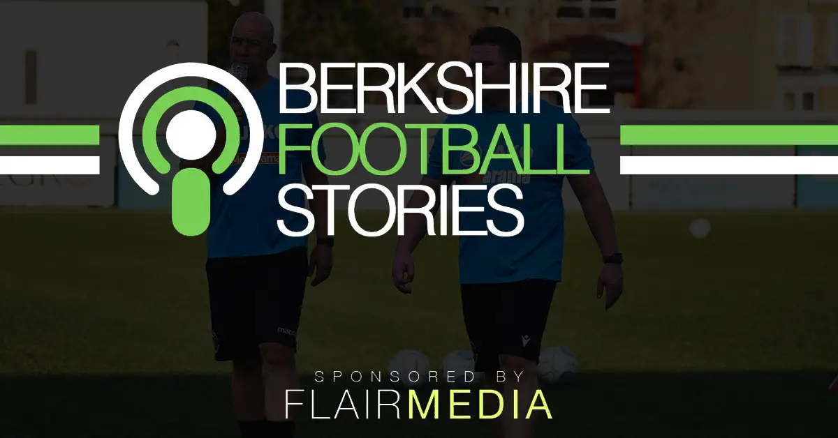 Neil Baker and Jon Underwood on their Bracknell Town days