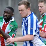 Marcus Mealing playing for Chertsey Town. Photo: SurreyLive.