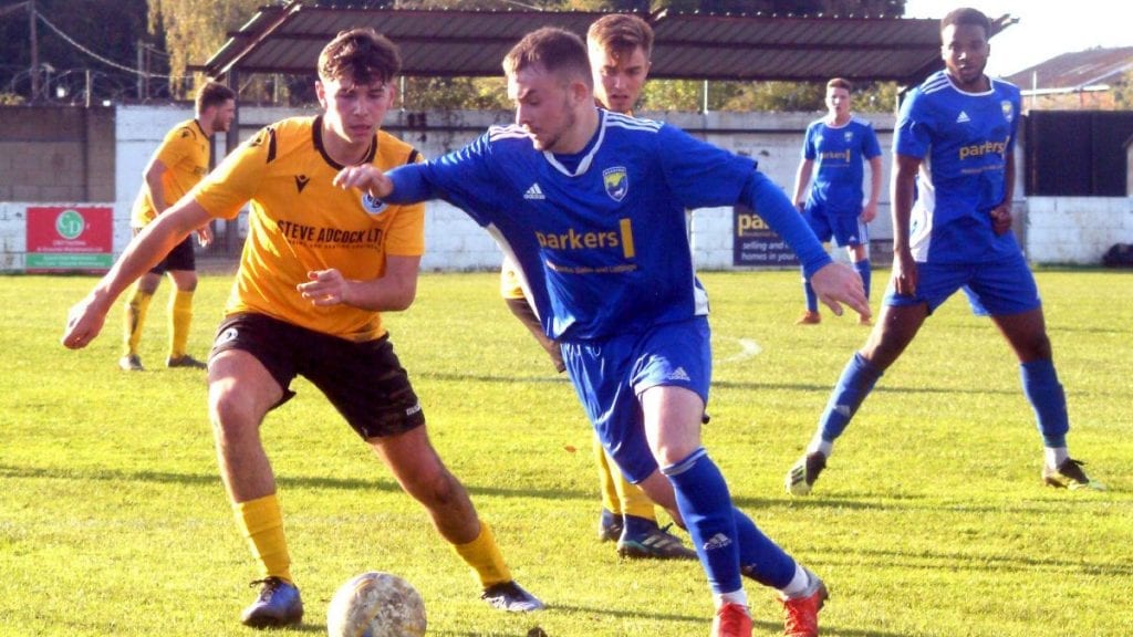 Joe Bainbrigge in action