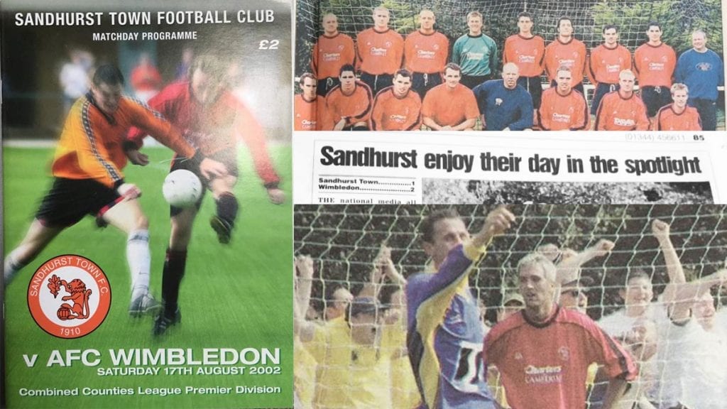 Sandhurst Town vs AFC Wimbledon