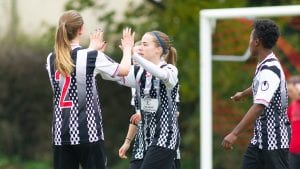 Maidenhead United celebrate. Photo: Darren Woolley / darrenwoolley.photos