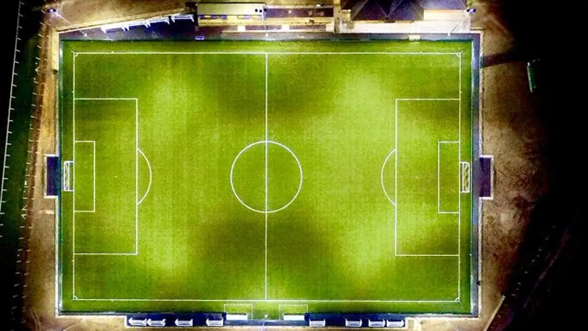 Ascot United reveal stunning aerial photos of Racecourse Ground