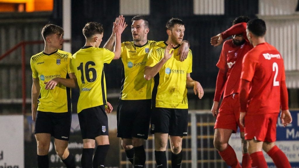 Maidenhead United celebrate in County Cup