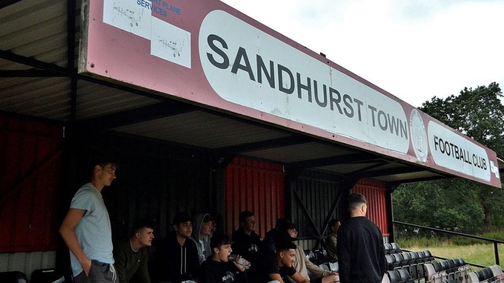 Bottom Meadow the home of Sandhurst Town FC