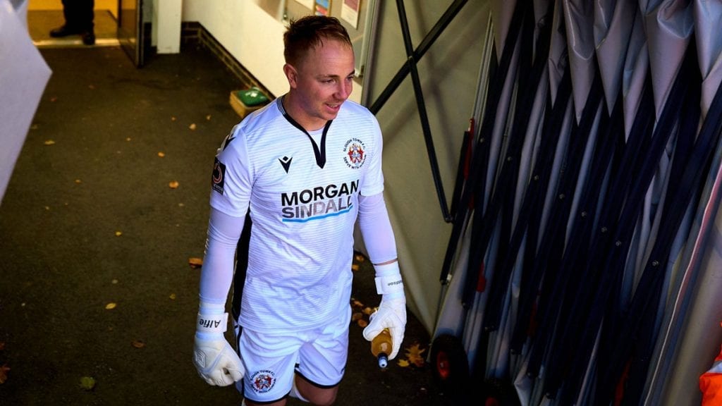 Jack Turner in the tunnel
