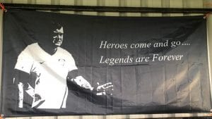 Mick Woodhams Windsor FC flag