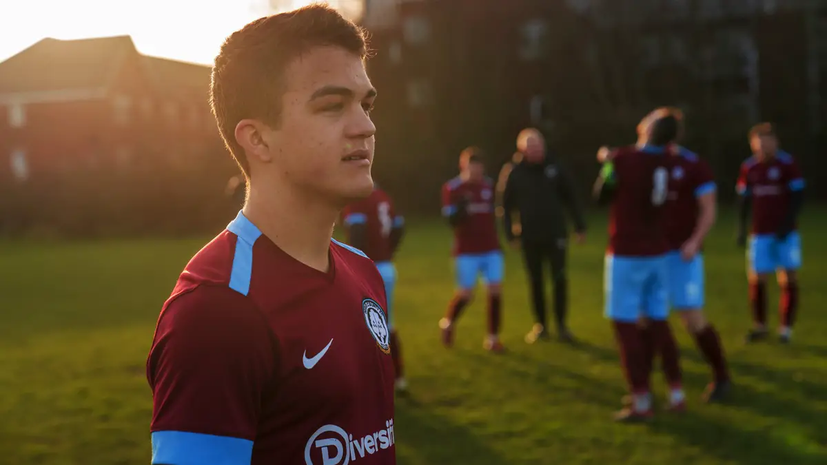 Berks County's Tommy Nower. Photo supplied by Berks County FC.