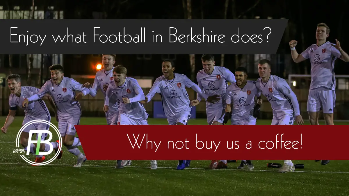 Football in Berkshire has signed up to Ko-Fi. Photo: Neil Graham.