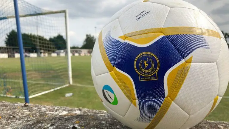 A Hellenic League football at The Rivermoor, Reading. Photo: Tom Canning