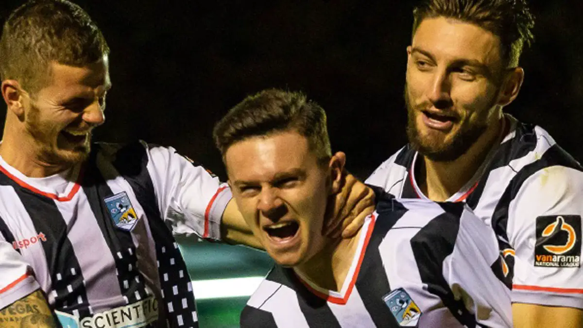 Josh Kelly celebrates. Photo: Darren Woolley / darrenwoolley.photos