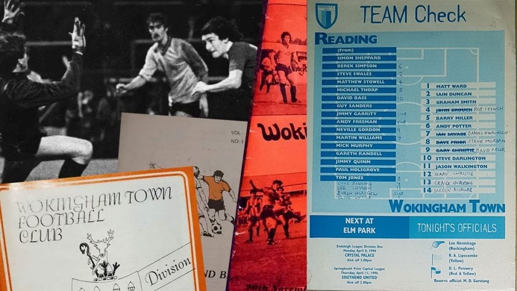 Wokingham Town programmes