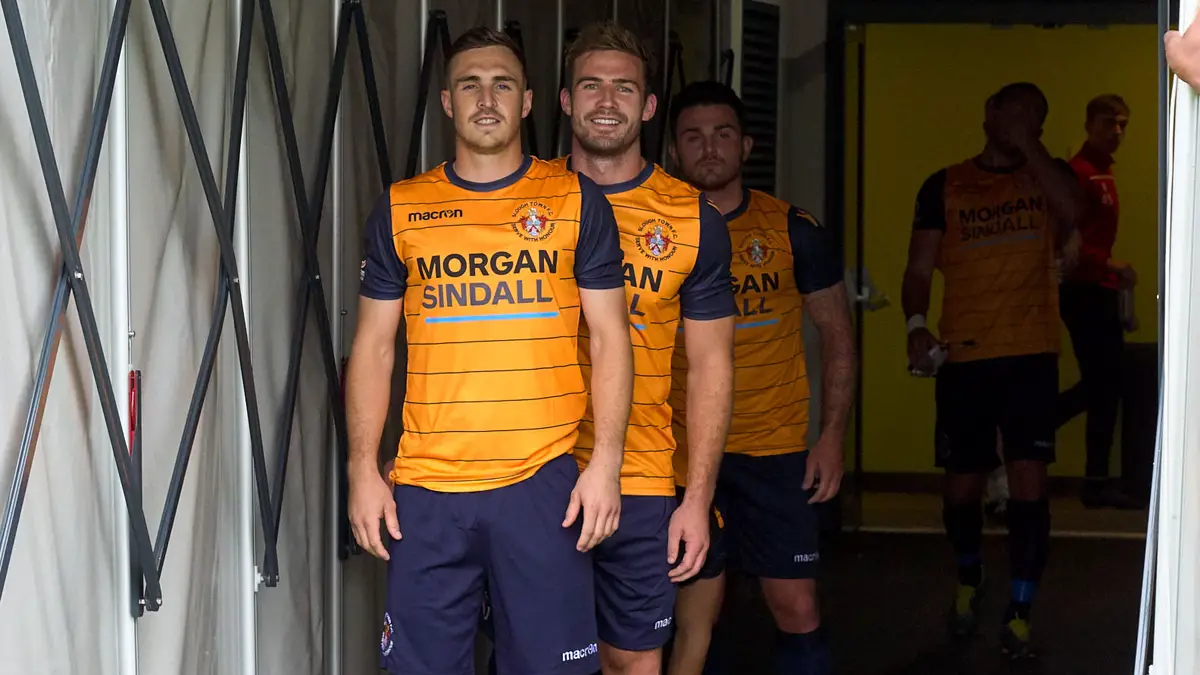 Ben Harris in the tunnel at Arbour Park. Photo: Philip J.A Benton/philipbenton.com