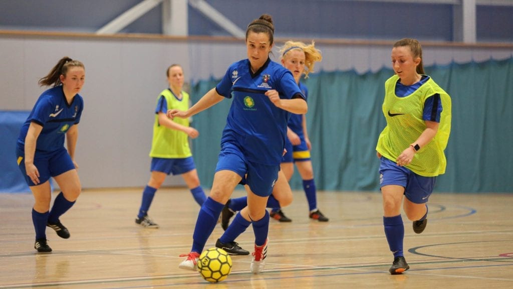 Futsal action