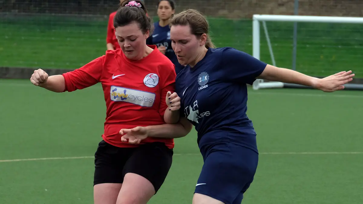 S4K Ladies versus AFC Caversham Ladies. Photo: Andrew Batt.