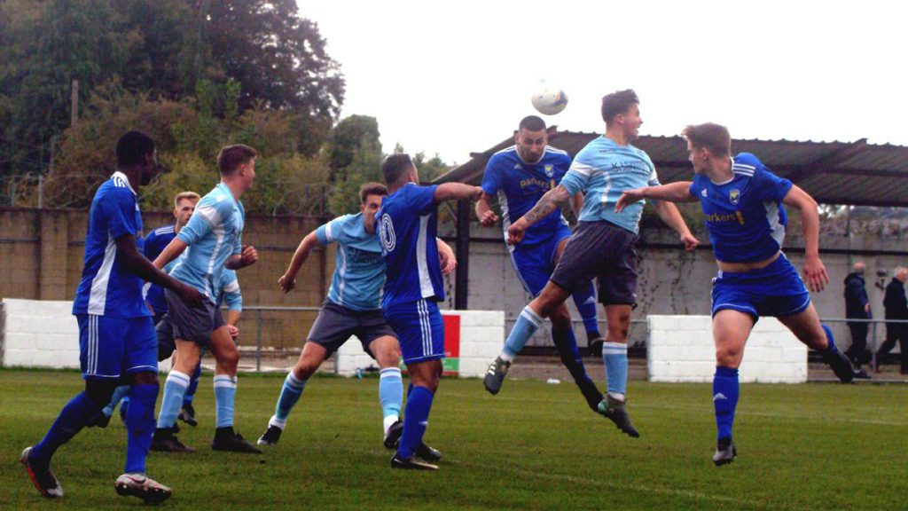 Reading City hat trick here Tyler D'Cruz gets on the end of a cross