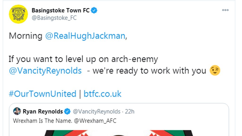 Basingstoke Town tweet