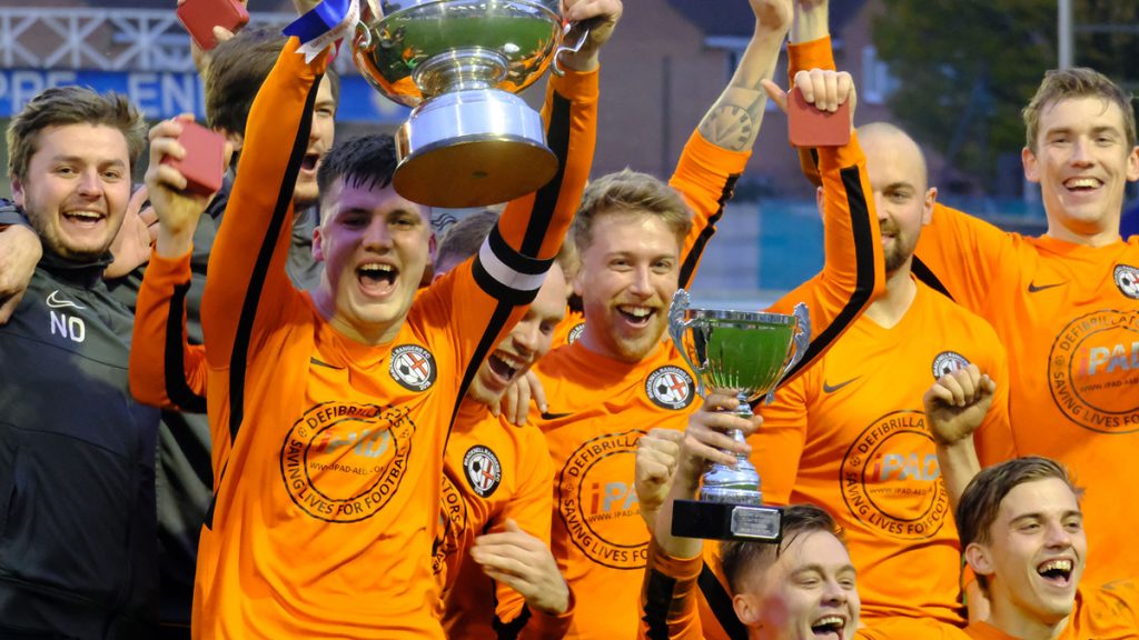 Bracknell Rangers lift the Aldershot Cup