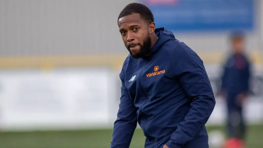 Maidenhead United assistant boss Ryan Peters. Photo: Darren Woolley / darrenwoolley.photos