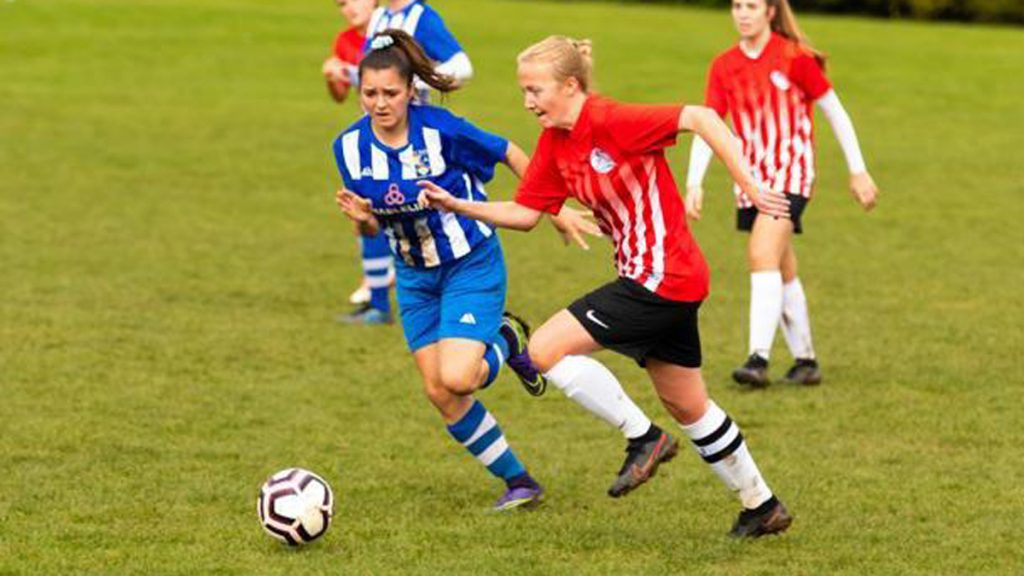 Caversham AFC Ladies Emma Hopkins. Photo: Paul Pavlov.