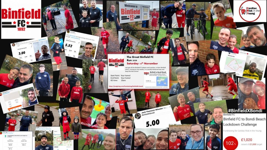 Collage of Binfield FC to Bondi