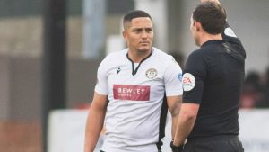 Hungerford Town midfielder Harrison Bayley. Photo: Darren Woolley / darrenwoolley.photos