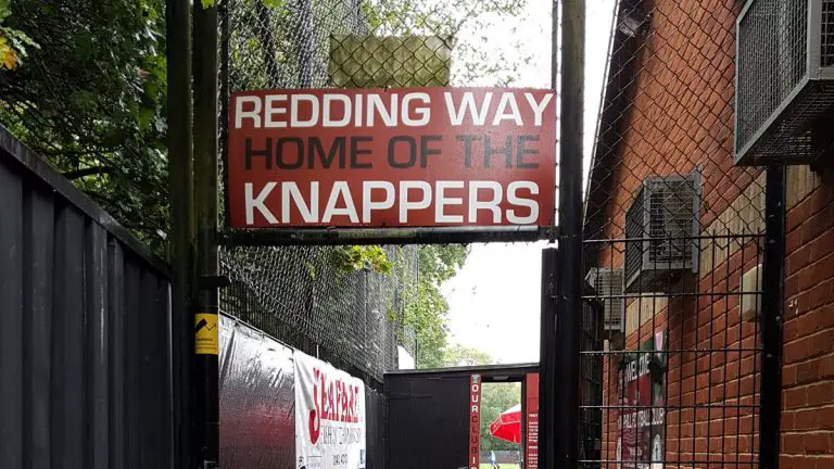 Redding Way, the home of Combined Counties League Knaphill FC. Photo: Steve Gabb.