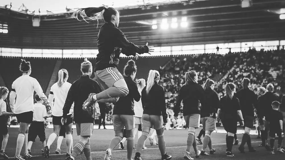 England Lionesses vs Wales at St Mary's Stadium, Southampton. Photo: Neil Graham / ngsportsphotography.com