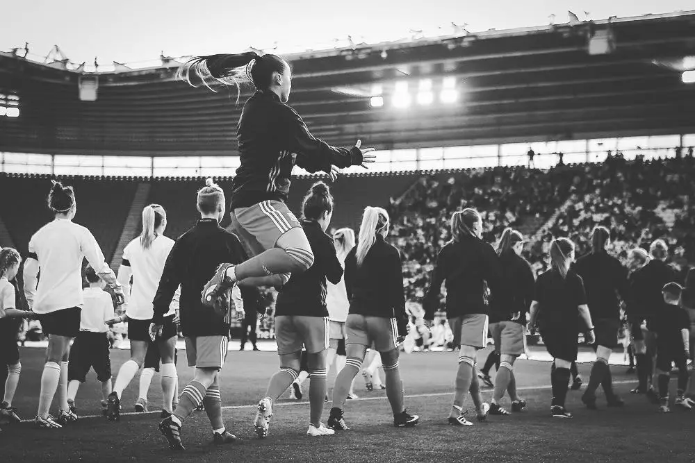 England Lionesses vs Wales at St Mary's Stadium, Southampton. Photo: Neil Graham / ngsportsphotography.com