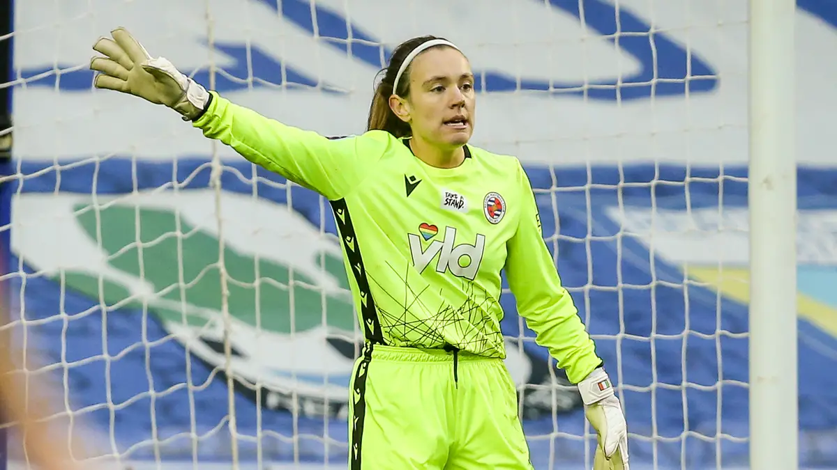 Reading FC Women goalkeeper Grace Moloney. Photo: Neil Graham / ngsportsphotography.com