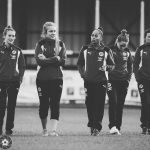Reading FC Women pre match. Photo: Neil Graham / ngsportsphotography.com