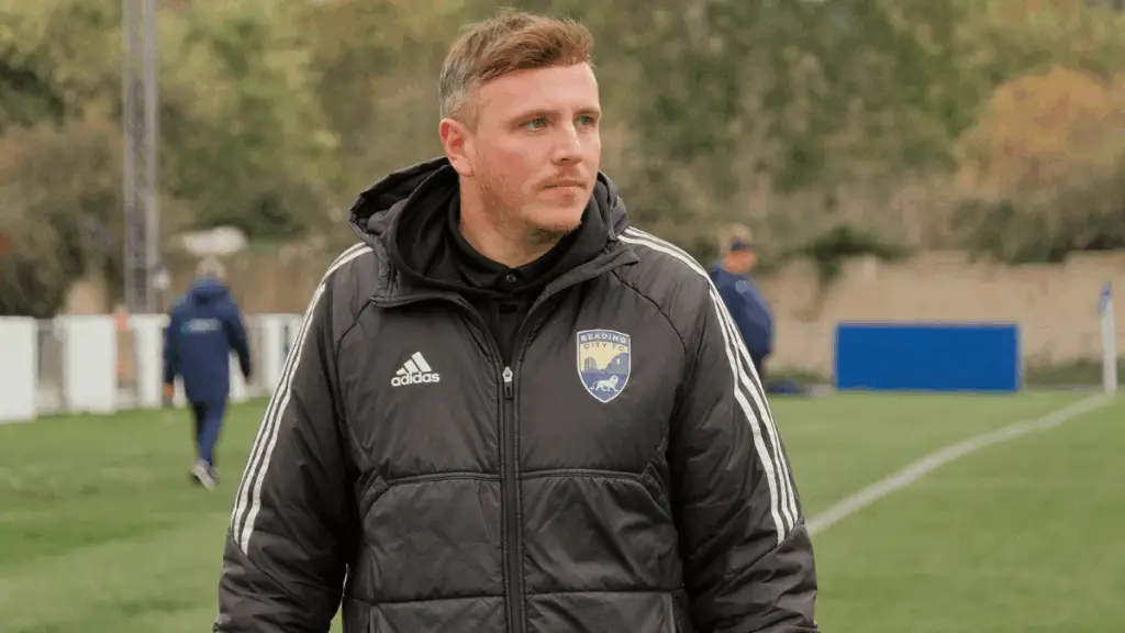 Simon Johnson. Photo supplied by Reading City FC.