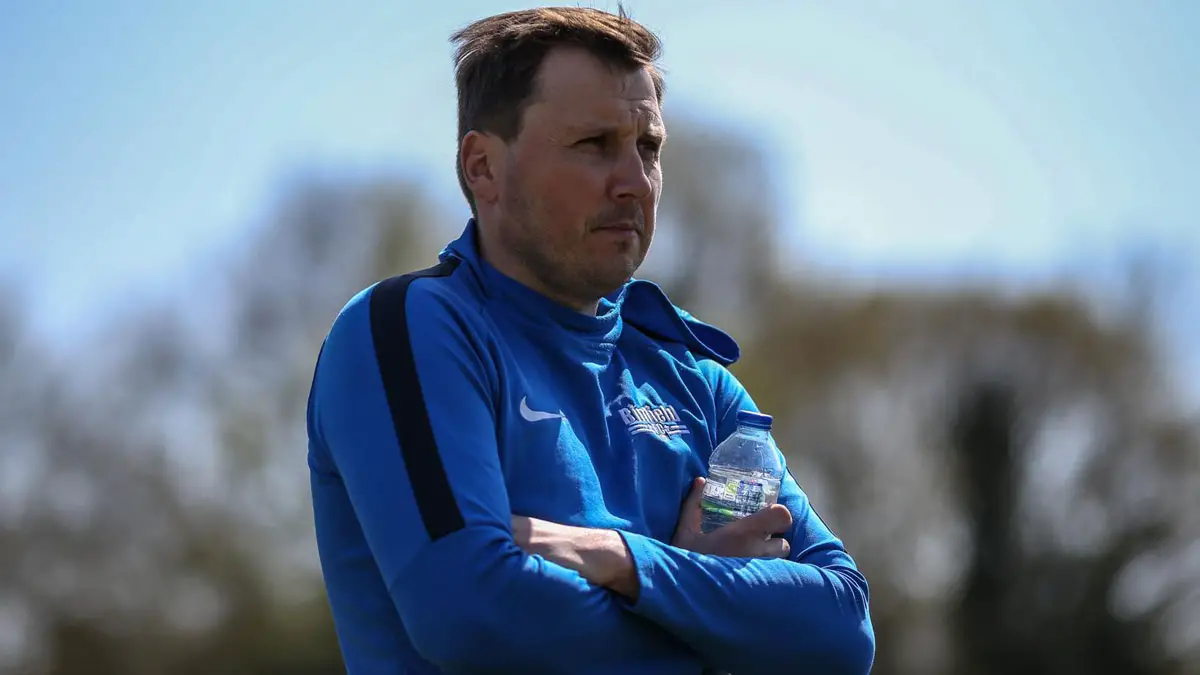 Binfield FC manager Carl Withers. Photo: Neil Graham / ngsportsphotography.com