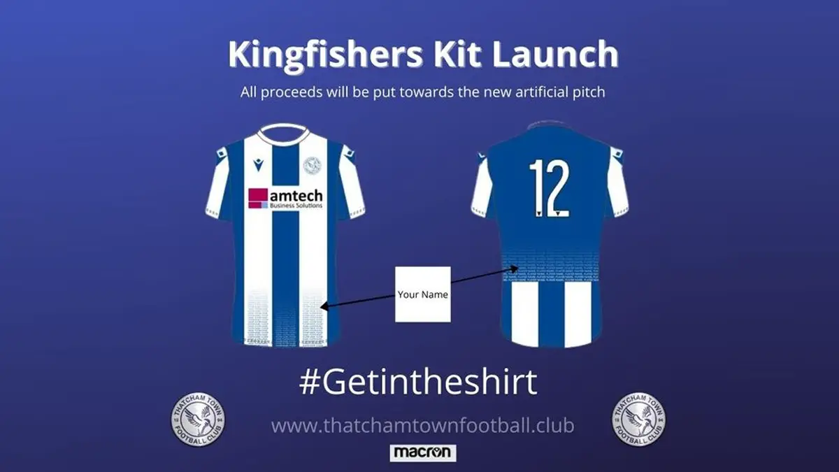 Thatcham Town kit launch.