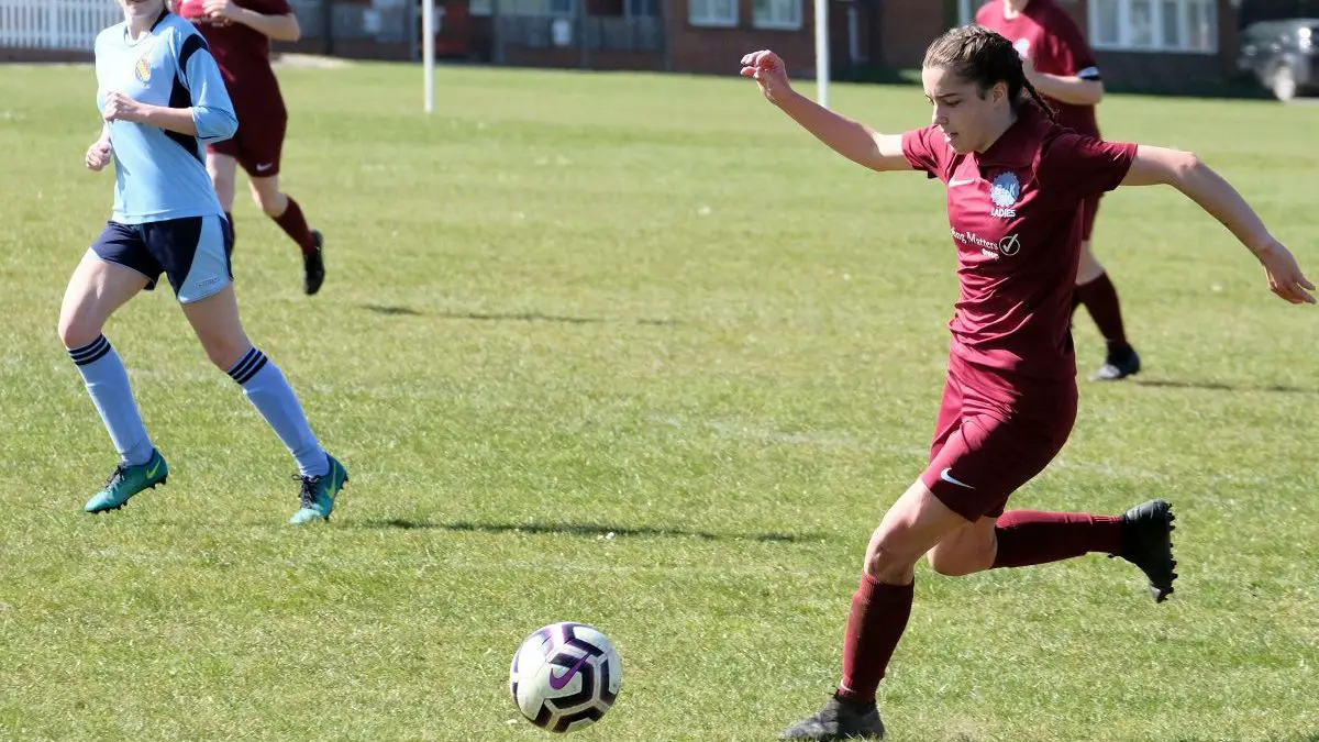 Kiah Owen for S4K FC Berks County Ladies against Wargrave Women Development Photo: Andrew Batt/contentello.smugmug.com